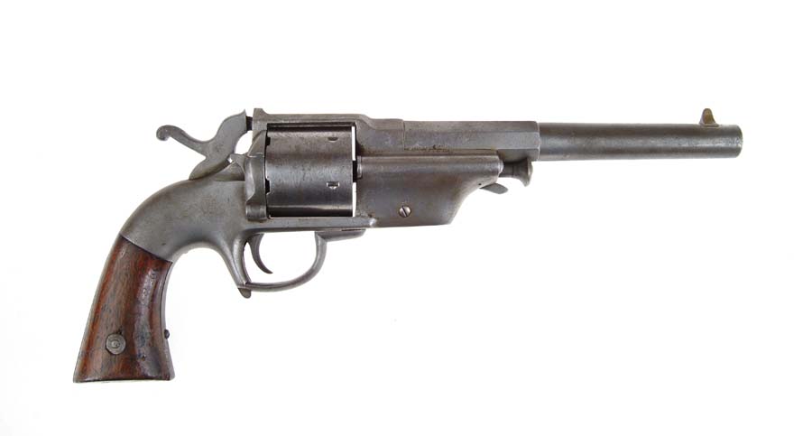 Appraisal: ALLEN WHEELOCK CENTER HAMMER LIP FIRE ARMY REVOLVER Cal lip