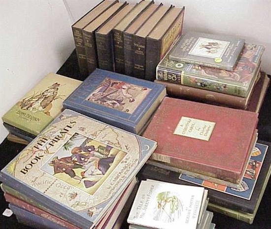 Appraisal: Children's books Large lot of illustrated children's books including seven