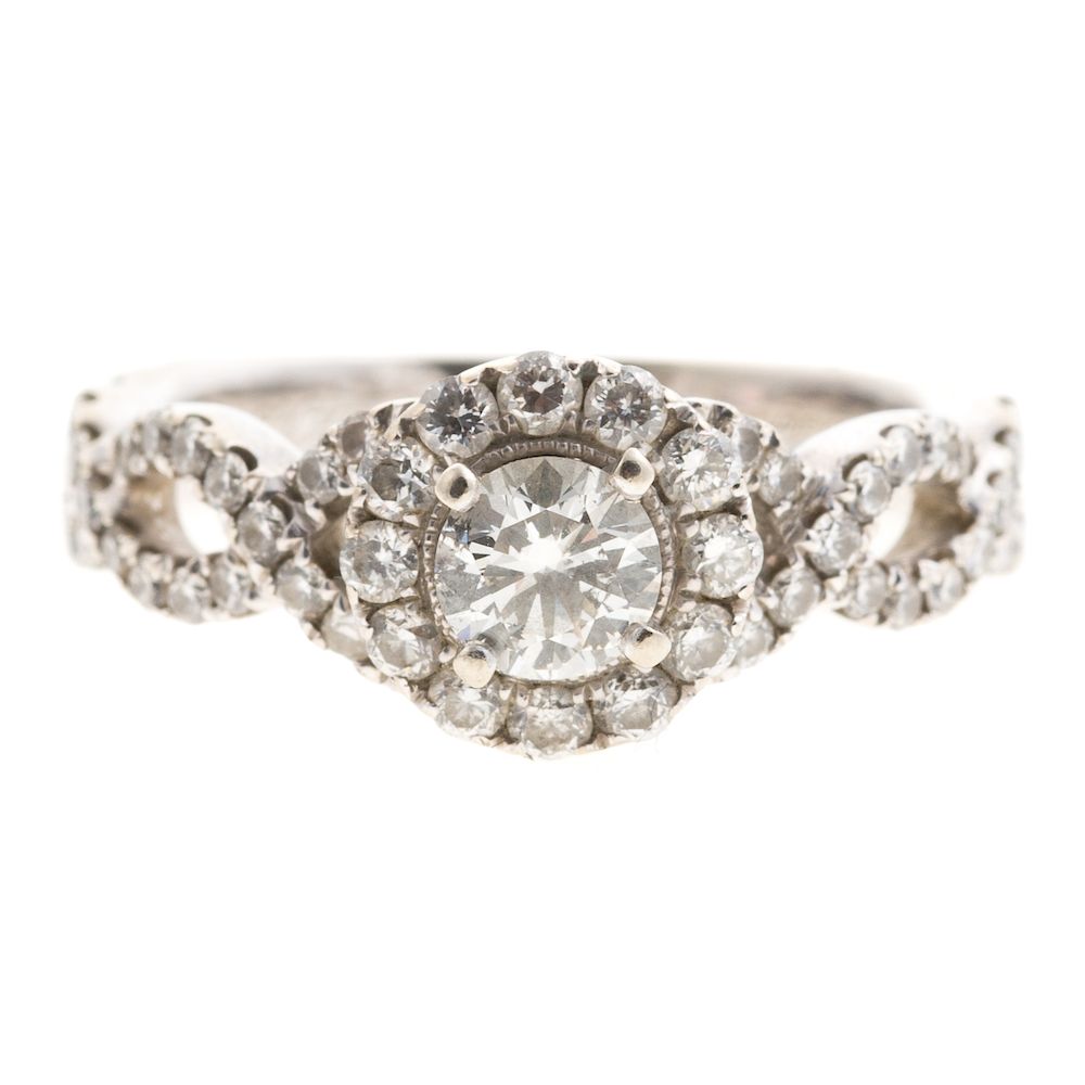 Appraisal: A Neil Lane Diamond Engagement Ring in K K white