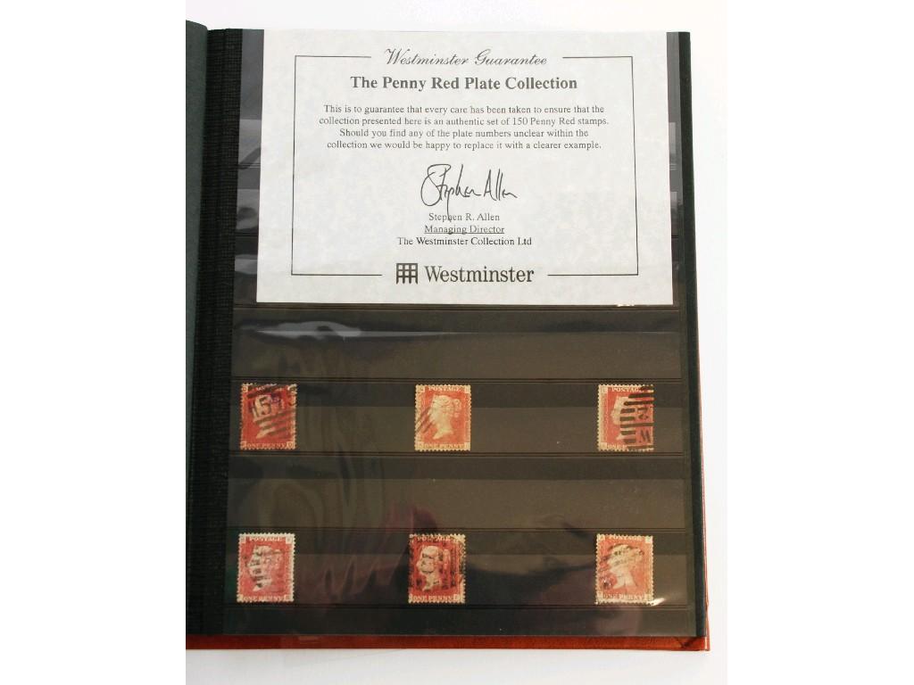 Appraisal: GREAT BRITAIN BROWN BINDER HOUSING 'The Penny Red Plate' COLLECTION