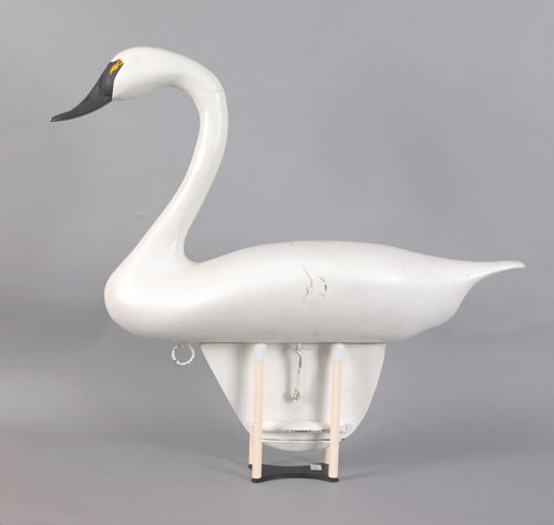 Appraisal: Harry Jobes swan decoy dated signed