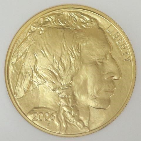 Appraisal: U S Buffalo gold coin gold fine NGC graded MS