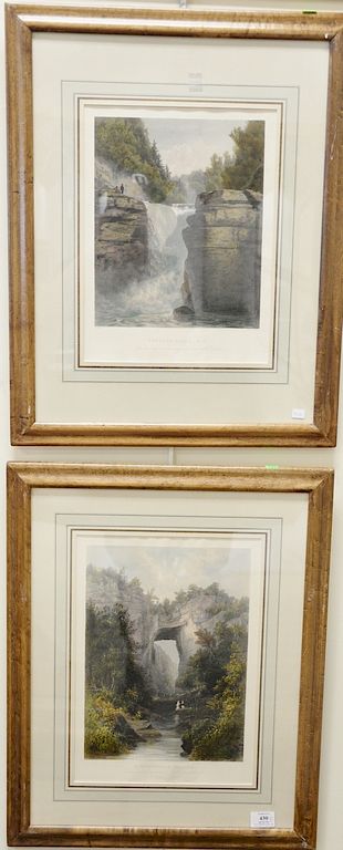 Appraisal: Pair of William Pate colored engraving on paper Atter Robert