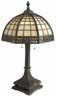 Appraisal: Art Nouveau Bradley Hubbard Table Lamp American early th century