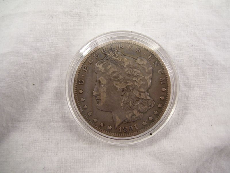 Appraisal: CC Morgan Silver Dollar XF No grading guarantee