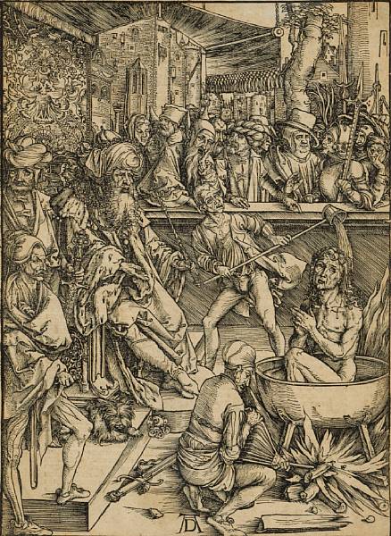 Appraisal: Albrecht D rer German - The Torture of Saint John