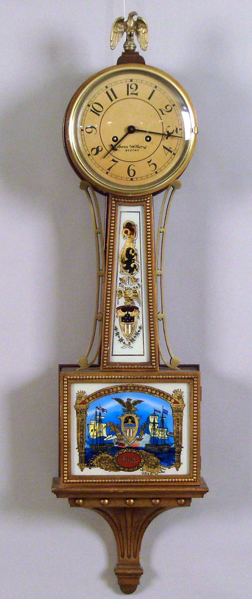 Appraisal: Reproduction Aaron Willard banjo clock h