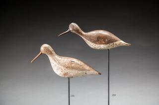 Appraisal: Yellowlegs YellowlegsCobb Island VA c Incised W and Mackey Collection