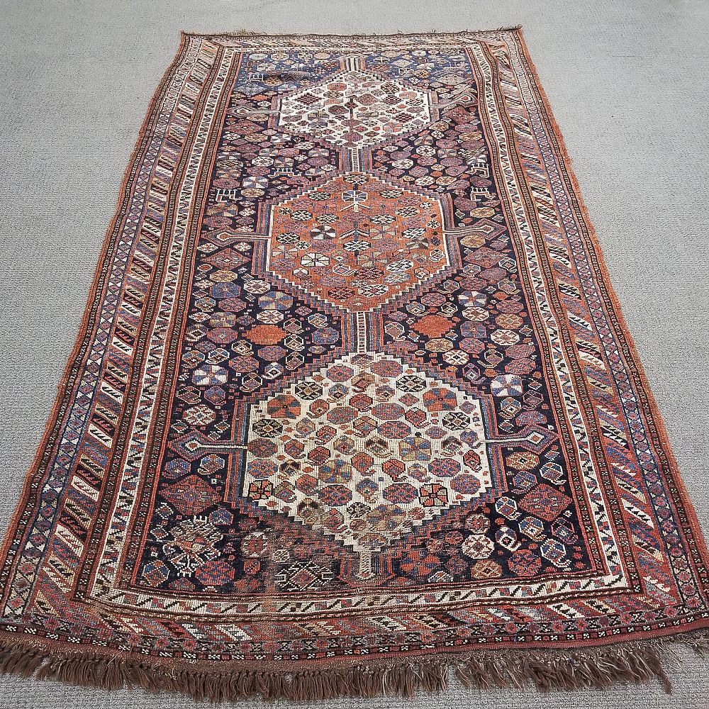 Appraisal: Luri Rug Luri Rug Iran c ft x ft in