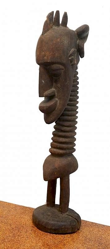 Appraisal: Wood Carving African Wood Carving African Dimensions tall - Shipping