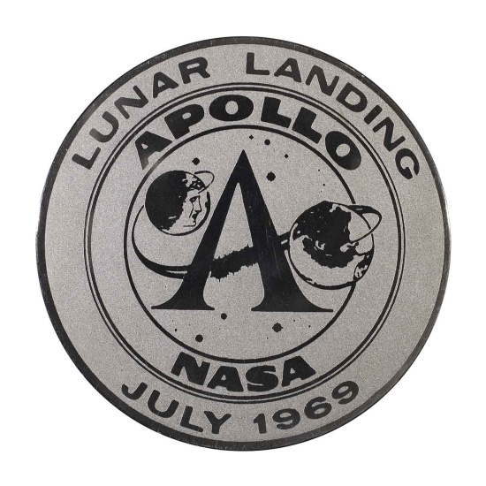 Appraisal: NASA Apollo Mission Medallion One of the limited production -inch