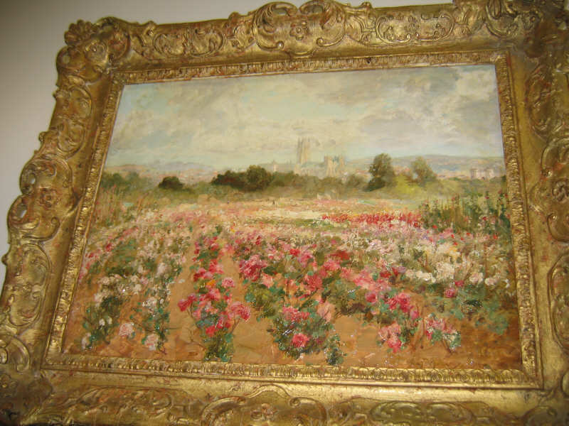 Appraisal: SIR DAVID MURRAY BRITISH - Poppy field with distant castle