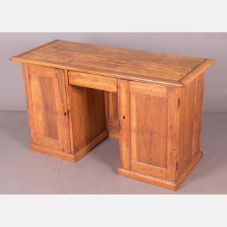 Appraisal: An American Pine Desk th Century An American Pine Desk