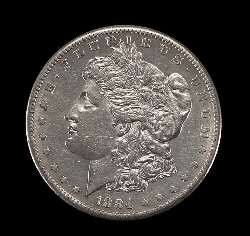 Appraisal: -S U S MORGAN SILVER DOLLAR Some surface abrasions