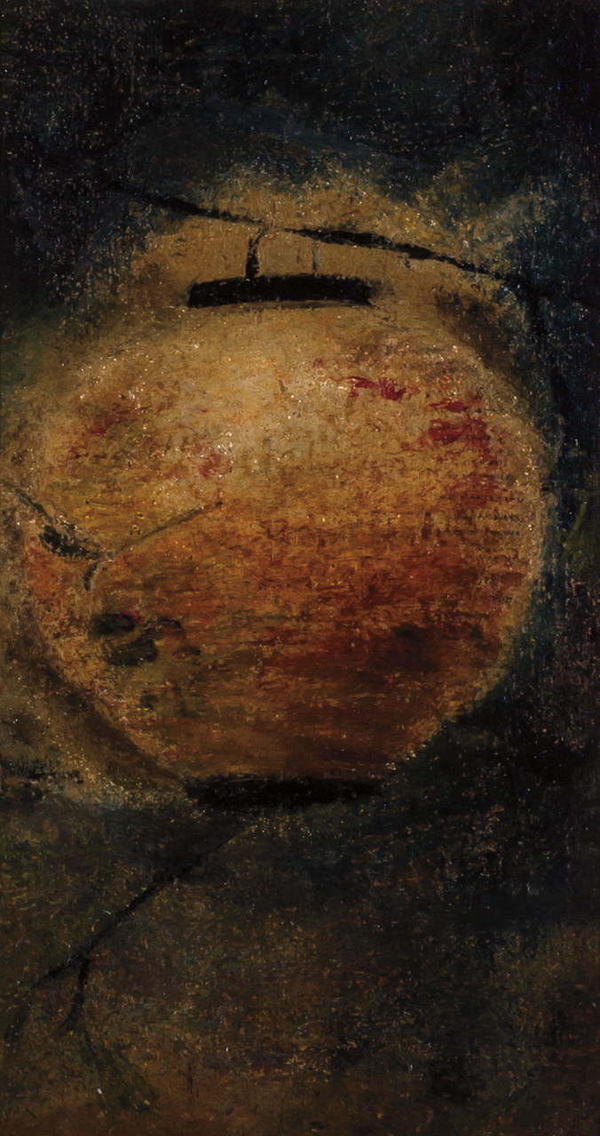 Appraisal: RALPH ALBERT BLAKELOCK American - Japanese Lantern paper laid down