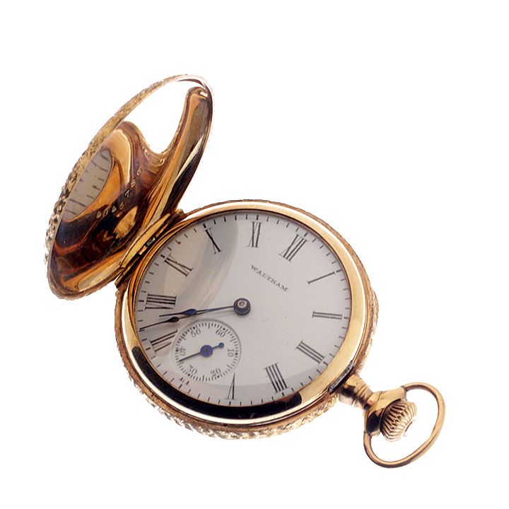 Appraisal: Waltham k Gold Pocket watch A size k gold Waltham