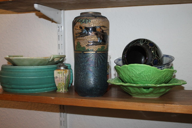 Appraisal: A SMALL COLLECTION OF ART POTTERY including Carlton Ware and