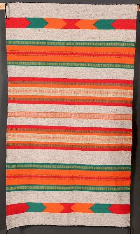 Appraisal: A GROUP OF FIVE SOUTHWEST NAVAJO HANDWOVEN RUG A GROUP