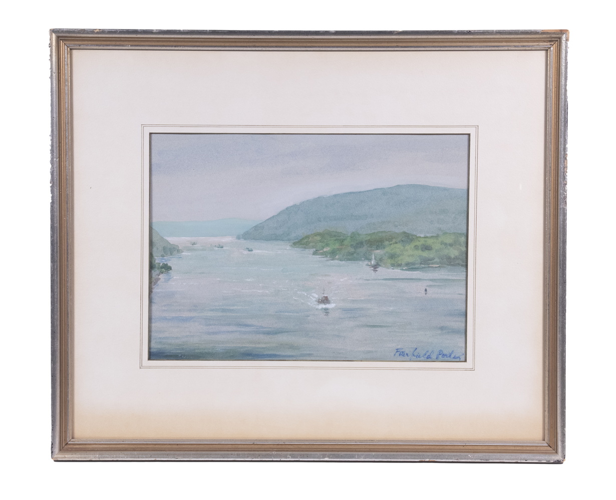 Appraisal: FAIRFIELD PORTER NY IL - Hudson River Viewed from West