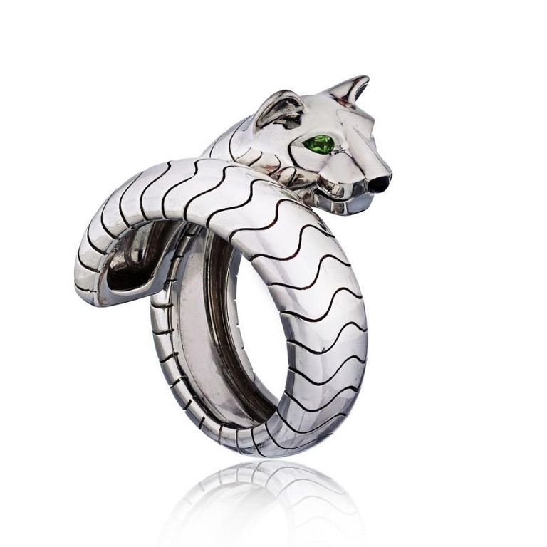 Appraisal: CARTIER LAKARDA PANTHERE K WHITE GOLD WRAP-AROUN From the iconic