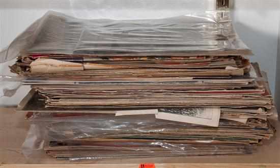 Appraisal: Popular Sheet Music Stack of items from the late th