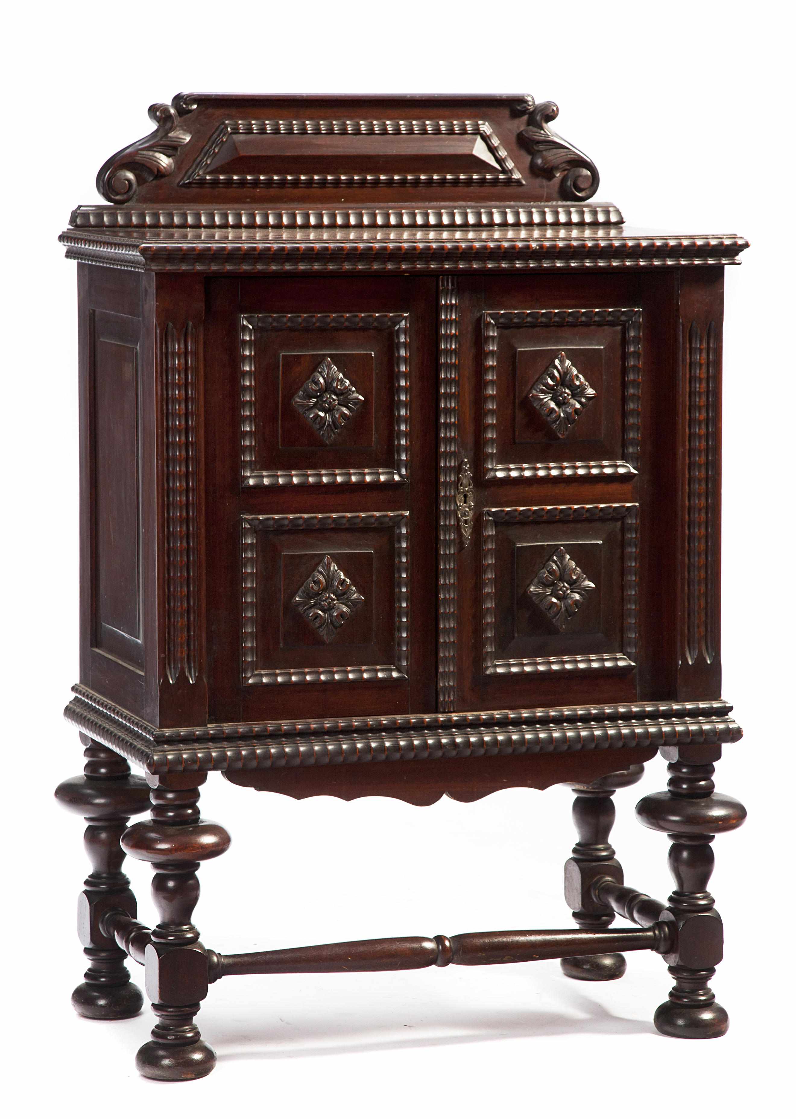 Appraisal: A Renaissance style buffet and chest height of buffet in