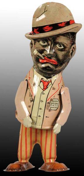 Appraisal: Tin Marx Amos Andy Figure Wind-Up Toy Description American Copyright