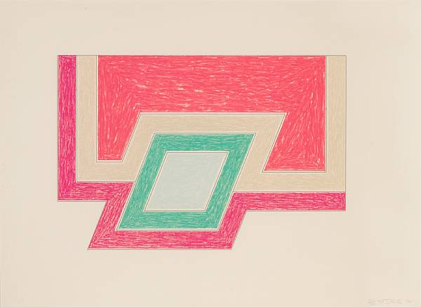 Appraisal: Frank Stella American born Conway from Eccentric Polygons A G