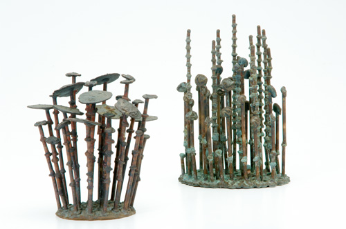 Appraisal: Klaus Ihlenfeld German American th Century Untitled bronze with verdigris