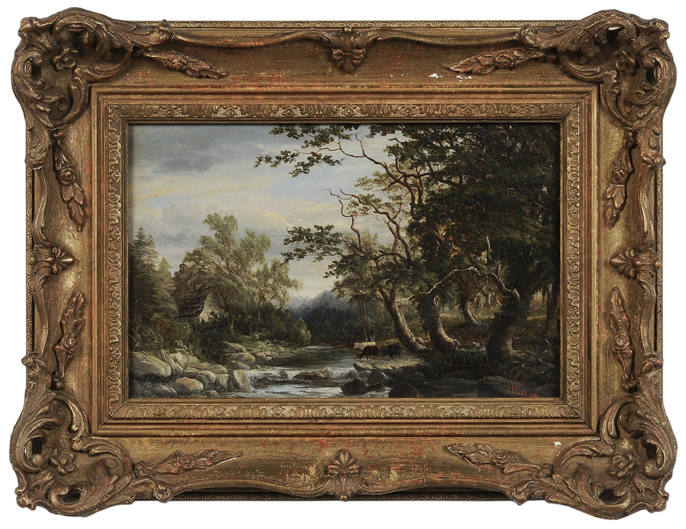 Appraisal: Attributed to John Willat British th century A View of