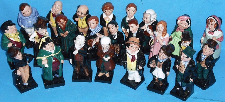 Appraisal: Royal Doulton set of miniature Dickens Figures comprising Fat Boy