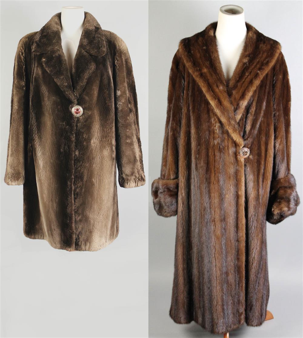 Appraisal: A SHEARED CANADIAN BEAVER JACKET MADE BY BURKHOLDER FURS OF