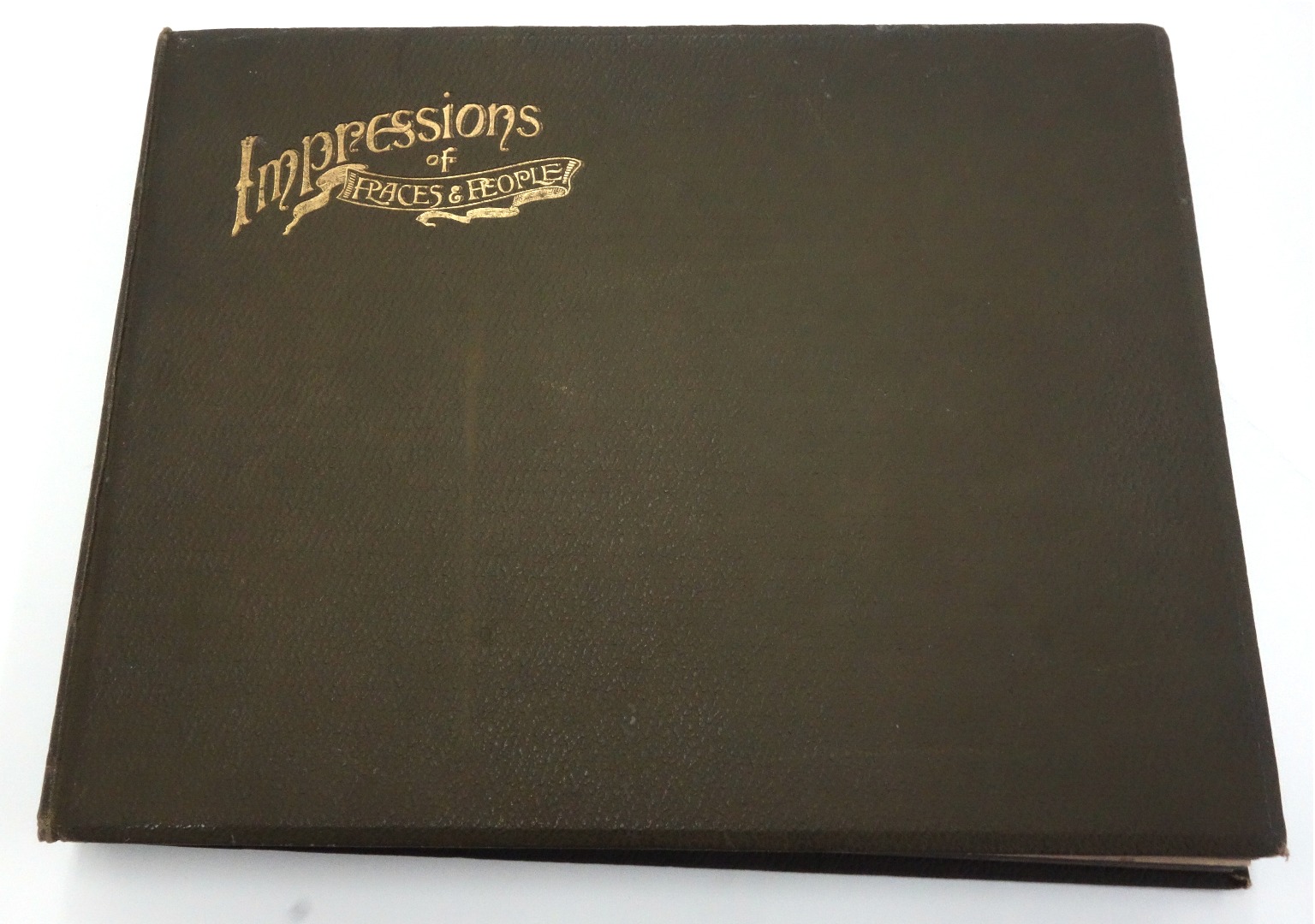 Appraisal: Impressions of Places and People - an Edwardian photograph album