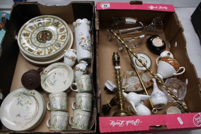 Appraisal: A mixed collection of items to include Royal Tudor springtime