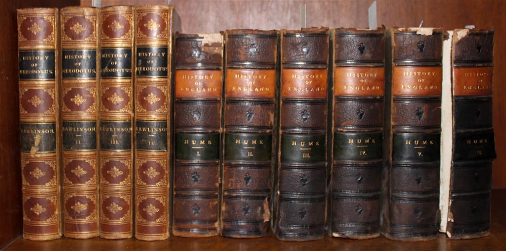 Appraisal: HISTORY OF HERODOTUS' IN FOUR VOLS GEORGE RAWLINSON D APPLETON