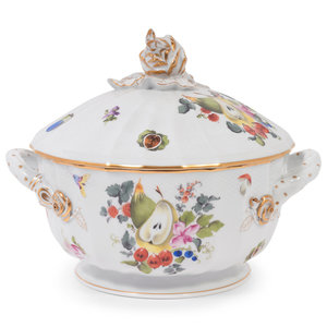 Appraisal: A Herend Market Garden Porcelain Tureen and Cover Height inches