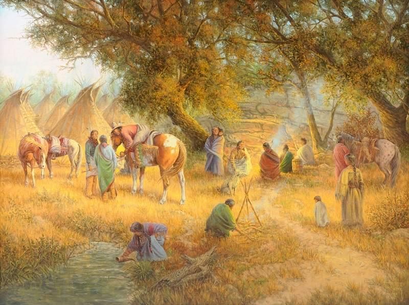 Appraisal: JACK L TERRY American Texas b A PAINTING Canyon Springs