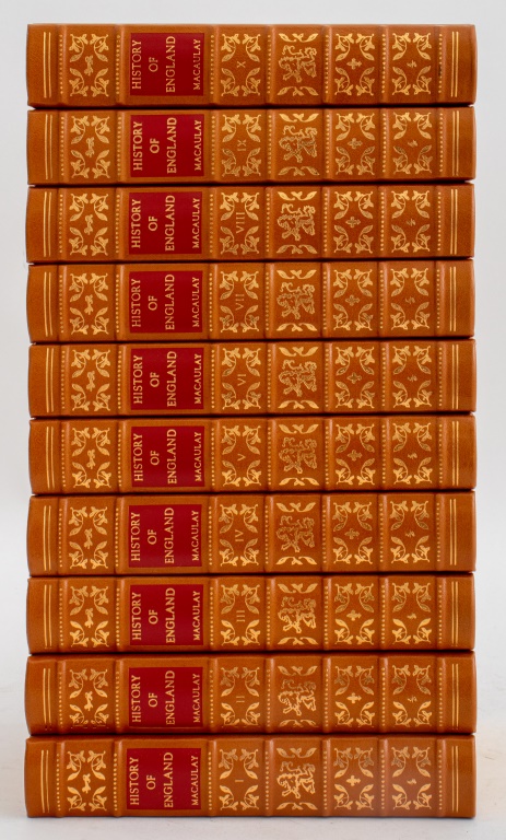 Appraisal: LORD MACAULAY HISTORY OF ENGLAND IN VOLUMES Lord Thomas Babington