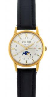 Appraisal: Zodiac Zodiac Classic Moon Phase Collection Circa mm case Gold