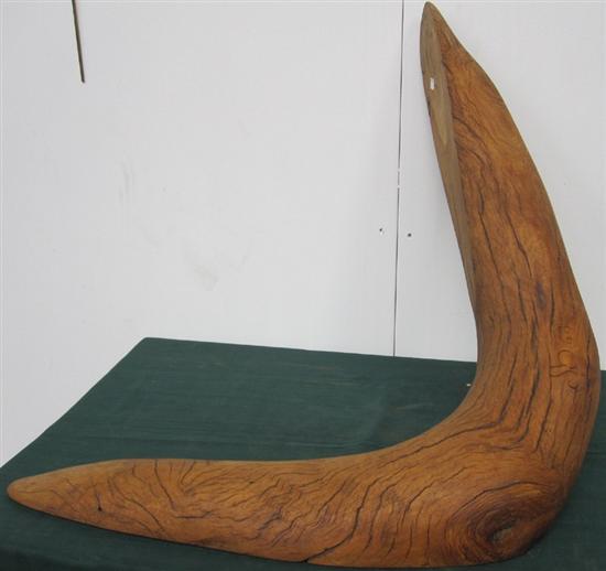 Appraisal: BROOKS JON AMERICAN ST C Hanging Table Of curved rounded