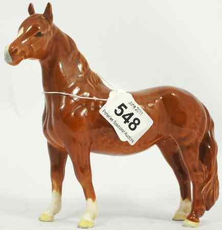 Appraisal: Beswick Rare Pinto Pony in Chesnut Gloss