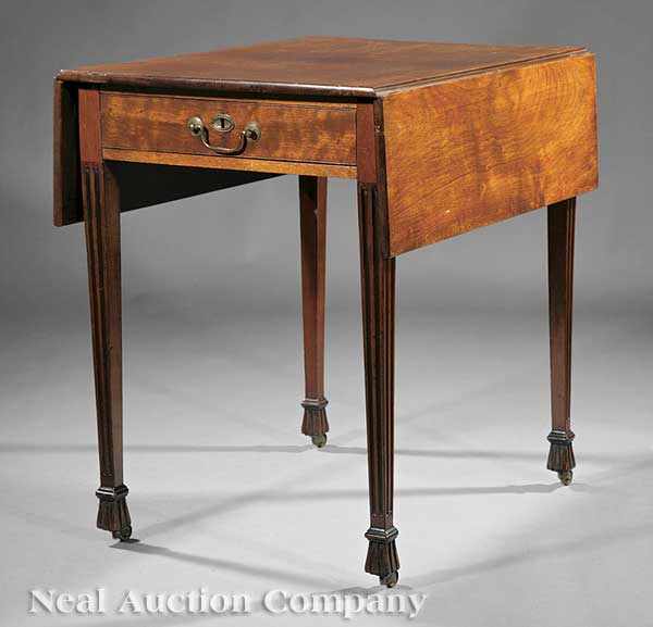 Appraisal: A George III Mahogany Pembroke Table late th c with