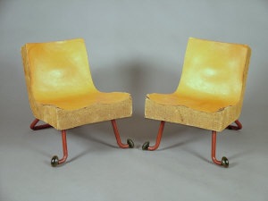 Appraisal: A Pair of 'Miss Ramirez' chairs designed by El Ultimo