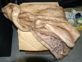 Appraisal: A collection of furs box lot