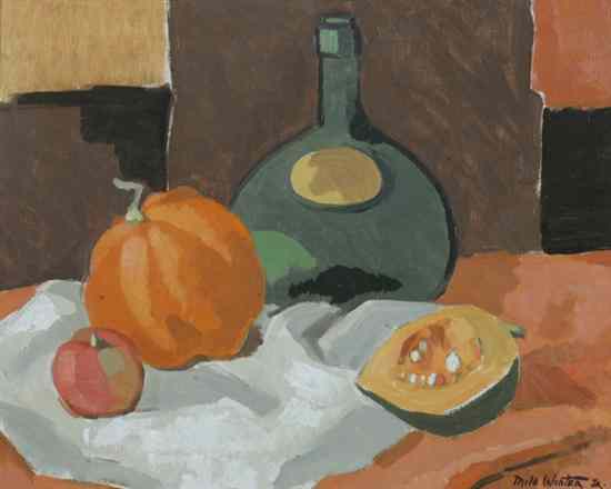 Appraisal: MILO KENDALL WINTER JR American - STILL LIFE WITH SQUASH