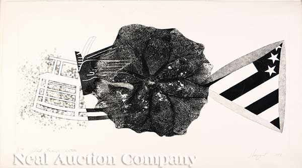 Appraisal: James Rosenquist American b a group of three prints including