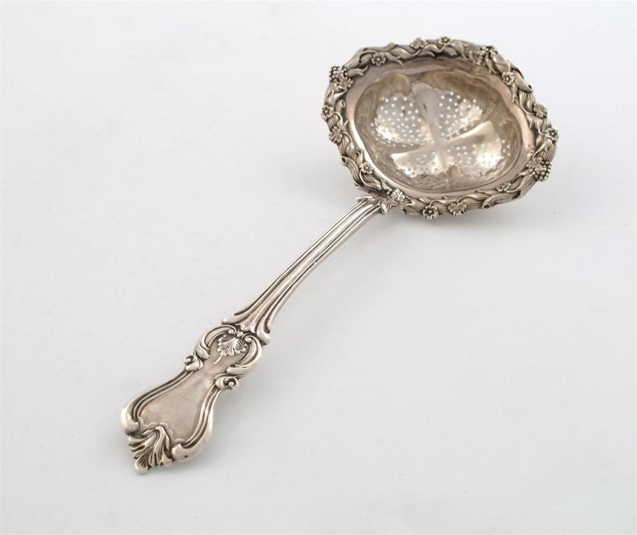 Appraisal: A th century Russian silver Albert pattern sugar sifting