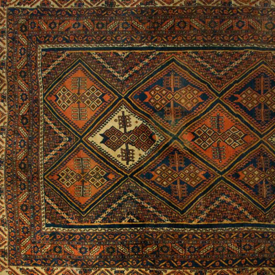 Appraisal: Afshar Rug Southwest Persia last quarter of the th century