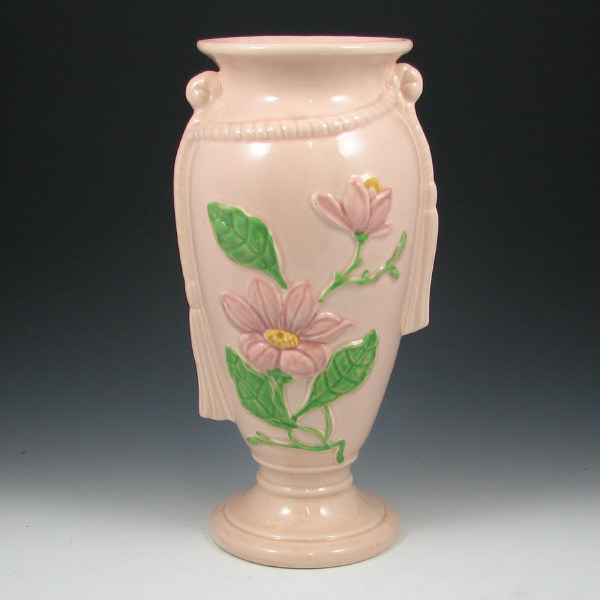 Appraisal: Hull Magnolia Pink Gloss H- - Vase - Mint Magnolia