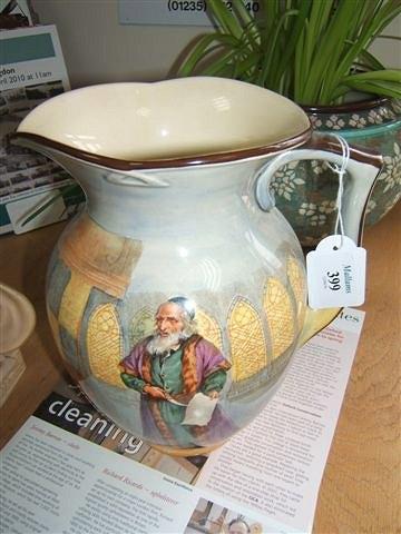 Appraisal: A Royal Doulton jug decorated with Shylock high